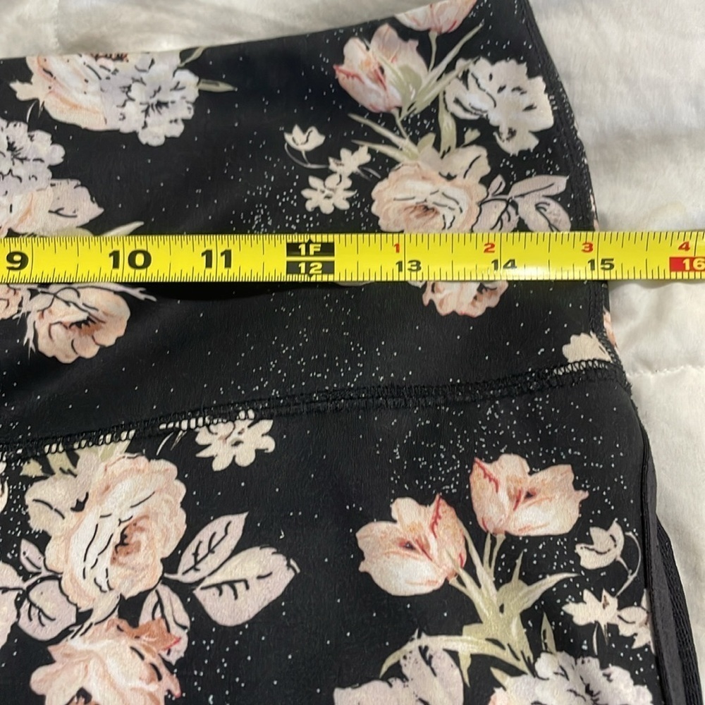 FP Movement by Free People Black Floral High-Waist Leggings - Picture 13 of 15